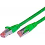 Wirewin S/FTP CAT6 0,25m netwerkkabel, groen (PKW-PIMF-KAT6 0.25 GN)