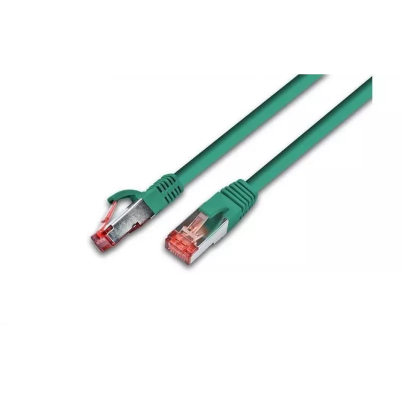Wirewin S/FTP CAT6 0,25m netwerkkabel, groen (PKW-PIMF-KAT6 0.25 GN)
