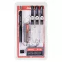 ARISTO mg1 pro College inktvulpen-set, 3 pennen 0,25 / 0,35 / 0,50 mm, 6-delig (AR64308)