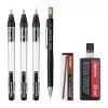 ARISTO mg1 pro college tekenvulpen-set, 3 vulpen 0,35 / 0,50 / 0,70 mm, 6-delig (AR64311)