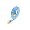 Wirewin Cat6a U/FTP slim netwerkkabel, 0,1 m, blauw PKW-STP-SLIM-K6A 0.1 BL