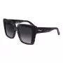 Ferragamo dames SF1060S-21 vlinder zonnebril, Havana/bruin gradient, 55mm