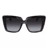 Ferragamo dames SF1060S-21 vlinder zonnebril, Havana/bruin gradient, 55mm