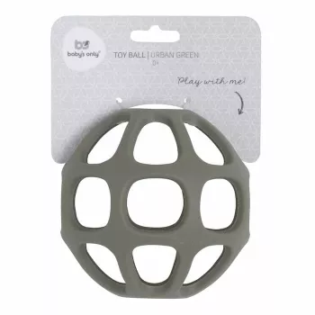 BABY'S ONLY BO-860.862.125.50 siliconen bijtbal, 0+, Urban Green