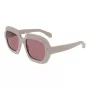 Ferragamo SF2068SE-259 dames zonnebril – Havana frame, bruine gradient glazen, 54mm