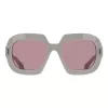 Ferragamo SF2068SE-259 dames zonnebril – Havana frame, bruine gradient glazen, 54mm