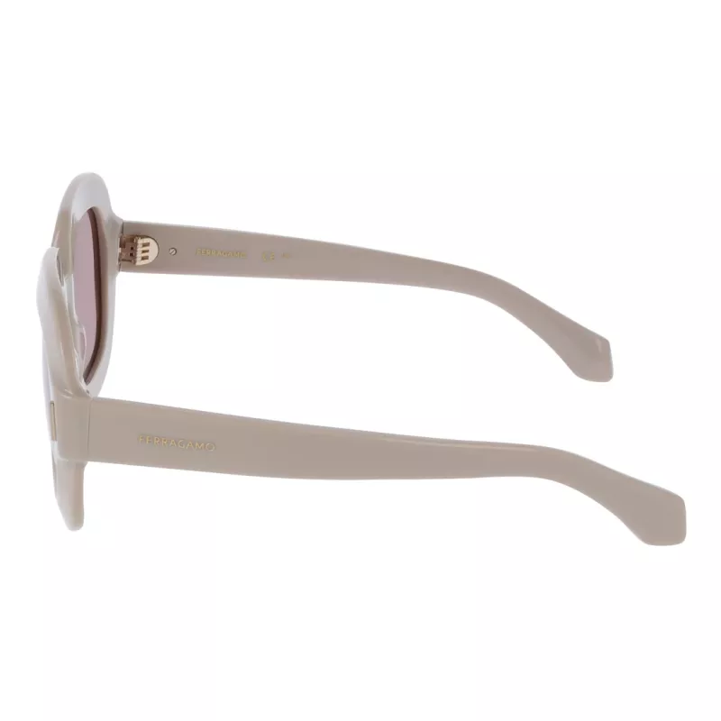 Ferragamo SF2068SE-259 dames zonnebril – Havana frame, bruine gradient glazen, 54mm