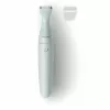 PHILIPS Essential bikini trimmer BRT398/15, veilig scheren voor gevoelige zones, nat & droog, 3 lengtestanden, batterijgevoed, wit met roze accenten