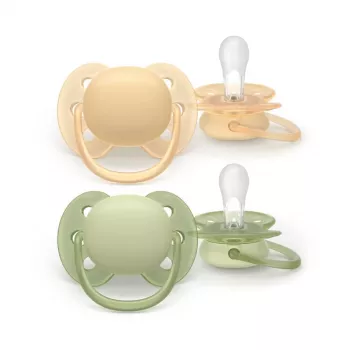Philips Avent Ultra Soft fopspeen 6-18 maanden, 2-pack, jongen