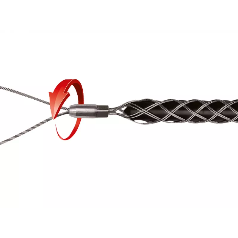 RUNPOTEC 30039 kabeltrekkous met lus 4-6 mm