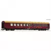 Roco 6200119 H0 restauratierijtuig MITROPA van de DR, tijdperk IV, rood/beige, 282mm, DC