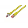 Wirewin KAT6A HQ patchkabel, S/FTP, LSOH, geel, 10 m, RJ45 (PKW-PIMF-KAT6A 10.0 GE)