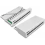 Wirewin 12-poorts CAT6 desktop patchpanel, afgeschermd, LSA+ aansluiting (DVP-TRIO-K6 12)