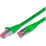 Wirewin Cat6a S/FTP netwerk-patchkabel, 1 m, groen PKW-PIMF-KAT6A 1.0 GN