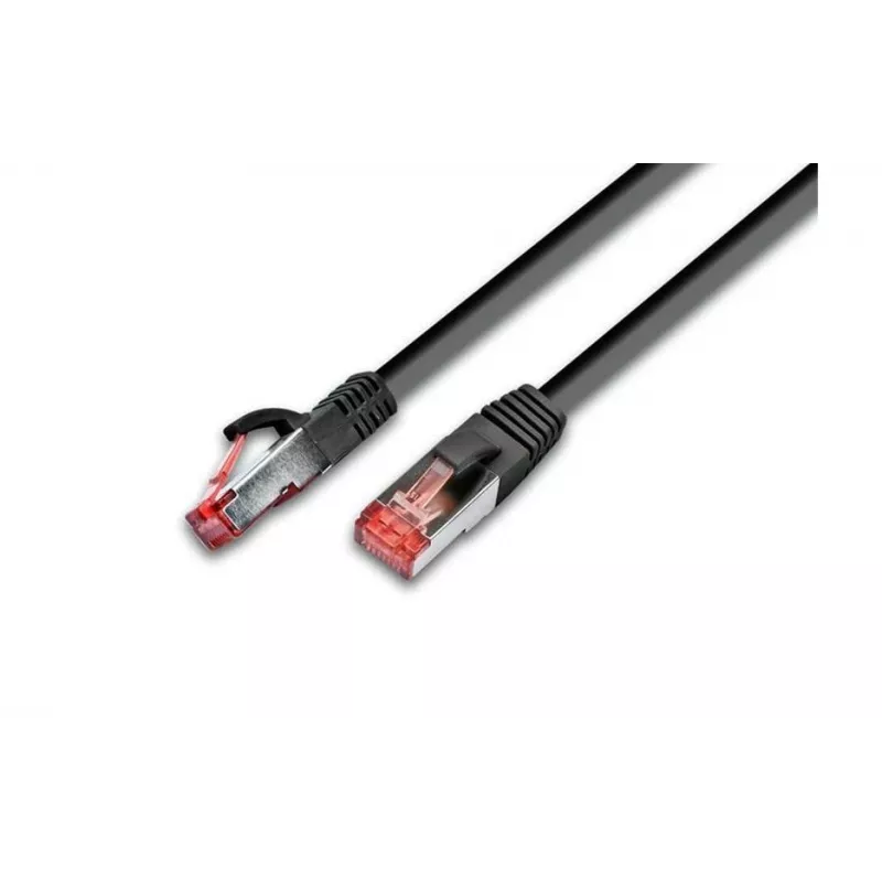 Wirewin PKW-PIMF-KAT6A 0.5 SW Cat6a S/FTP patchkabel, 0,5 m, zwart