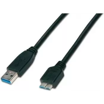 Wirewin USB 3.0 A-MB MM 0.5 SW - 0,5m USB-A naar Micro-B kabel, zwart