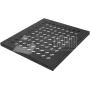 Wirewin SHELF 400 1U BL rack achterwandafdekking voor legbord, zwart