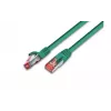 Wirewin Cat.6a S/FTP netwerkkabel, RJ45, 0,25 m, groen PKW-PIMF-KAT6A 0.25 GN