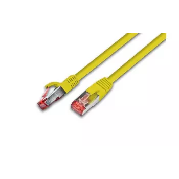 Wirewin PKW-PIMF-KAT6A Cat6a S/FTP netwerkkabel, geel, 3m PKW-PIMF-KAT6A 3.0 GE