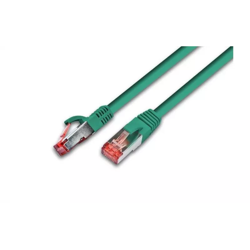 Wirewin PKW-PIMF-KAT6A 25.0 GN netwerkkabel 25 m Cat6a S/FTP (S-STP) groen