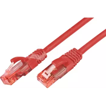 Wirewin Cat6 U/UTP netwerk-patchkabel 10m rood PKW-UTP-KAT6 10.0 RT