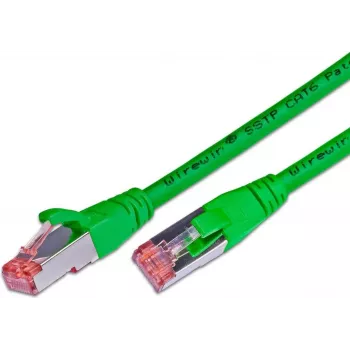 Wirewin PKW-PIMF-KAT6A Cat6a S/FTP netwerkkabel, RJ45, 3m, groen PKW-PIMF-KAT6A 3.0 GN