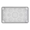 Eaton F3A-2K-M50/16-1 flensplaat IP55 isolatiemateriaal grijs EP-501502