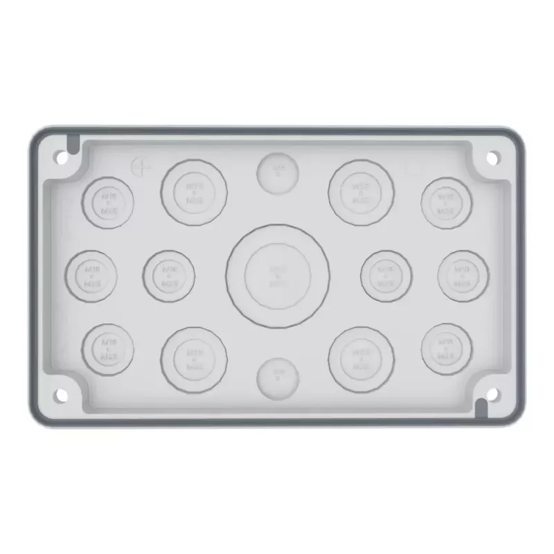 Eaton F3A-2K-M50/16-1 flensplaat IP55 isolatiemateriaal grijs EP-501502