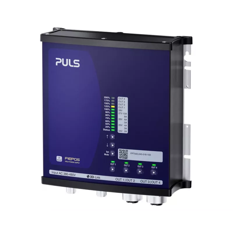 PULS FPT500.245-018-103 voeding 24 V 20,8 A 500 W 4 uitgangen M12