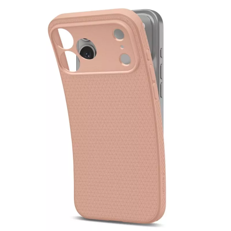 Spigen Liquid Air hoes voor iPhone 17 Pro Max / 18 Pro Max – roségoud