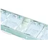 Wirewin hoogwaardig 24-poorts keystone module blindpaneel, 0° of 45° verstelbaar keystone systeem (WKS PANEL 24 DYN ANG)