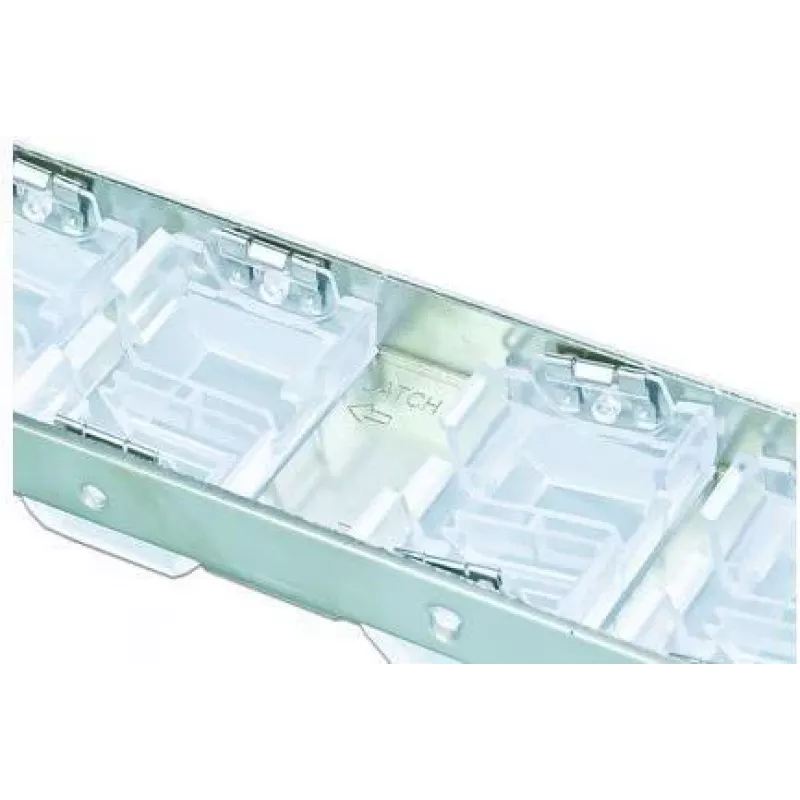 Wirewin hoogwaardig 24-poorts keystone module blindpaneel, 0° of 45° verstelbaar keystone systeem (WKS PANEL 24 DYN ANG)