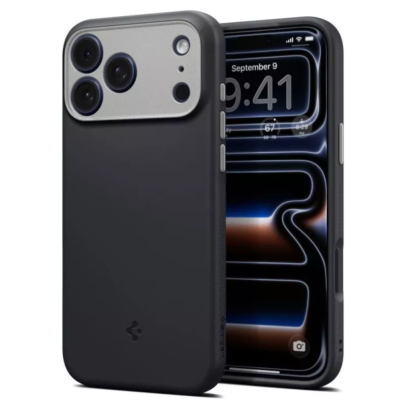 Spigen Nano Pop Mag MagSafe hoesje voor iPhone 18 Pro Max / 17 Pro Max – Black Sesame
