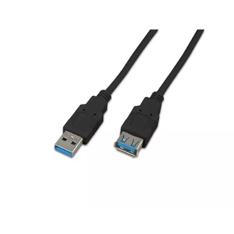 Wirewin USB 3.0 A-A MF 3.0 SW USB-kabel 3 m USB 3.2 Gen 1 (3.1 Gen 1) USB A zwart