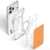 SPIGEN Ultra Hybrid T MagSafe iPhone 17 Pro / 18 Pro glanzend oranje