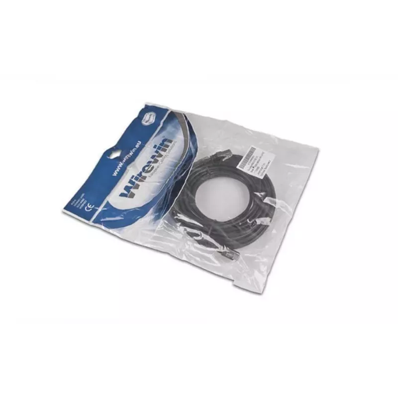 Wirewin PKW-OUT-K5E 5.0 Cat5e F/UTP netwerk-patchkabel, 5 m, zwart