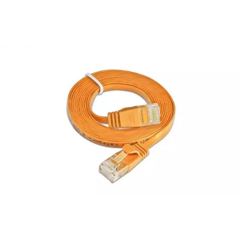 Wirewin Cat.6 slim ethernet-patchkabel U/UTP 1m oranje PKW-SLIM-KAT6 1.0 OR
