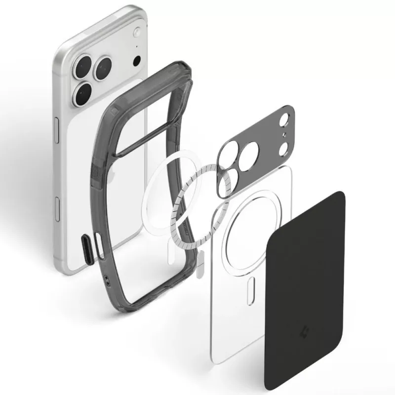 SPIGEN Ultra Hybrid T MagSafe iPhone 17 Pro / 18 Pro matzwart