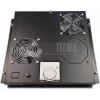 Wirewin FAN ROOF 2V BL rack-koelventilatoreenheid, 2 ventilatoren, 230V, 460 m³/h, zwart