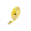 Wirewin Cat6A slim ethernet-patchkabel U/FTP plat geel 1m 10Gbps PKW-STP-SLIM-K6A 1.0 GE
