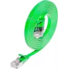 Wirewin Cat.6 Slim patchkabel, STP (PIMF), 0,1 m, groen PKW-STP-SLIM-KAT6 0.1 GN