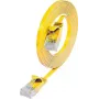 Wirewin SLIM patchkabel U/UTP Cat6 geel 0,75 m PKW-SLIM-KAT6 0.75 GE