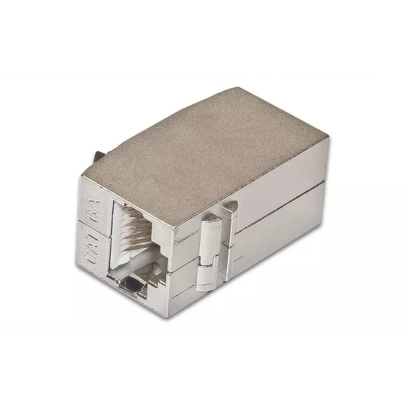 Wirewin TKS coupler CAT6A keystone adapter RJ45 bus naar bus STP 1:1