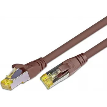 Wirewin Cat6a S/FTP netwerkkabel, 70 m, bruin, RJ45, 10Gbps, 500MHz, PIMF PKW-PIMF-KAT6 70.0 BR