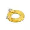 Wirewin Triotronik Cat6 U/UTP patchkabel, 0,25 m, RJ45 naar RJ45, geel PKW-SLIM-KAT6 0.25 GE