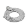 Wirewin Triotronik Cat6 U/UTP netwerk-patchkabel, 0,5 m, RJ45 stekker naar stekker, grijs PKW-SLIM-KAT6 0.5