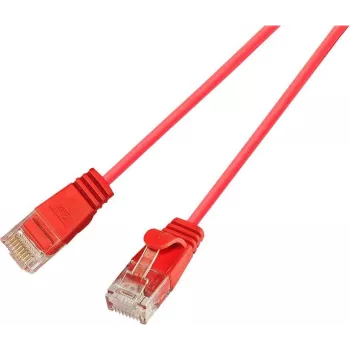 Wirewin Cat.6 Slim-Light patchkabel U/UTP 3,0 m rood PKW-LIGHT-K6 3.0 RT
