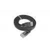 Wirewin Cat6 U/UTP slim ethernet patchkabel, 7,5 m, zwart PKW-SLIM-KAT6 7.5 SW