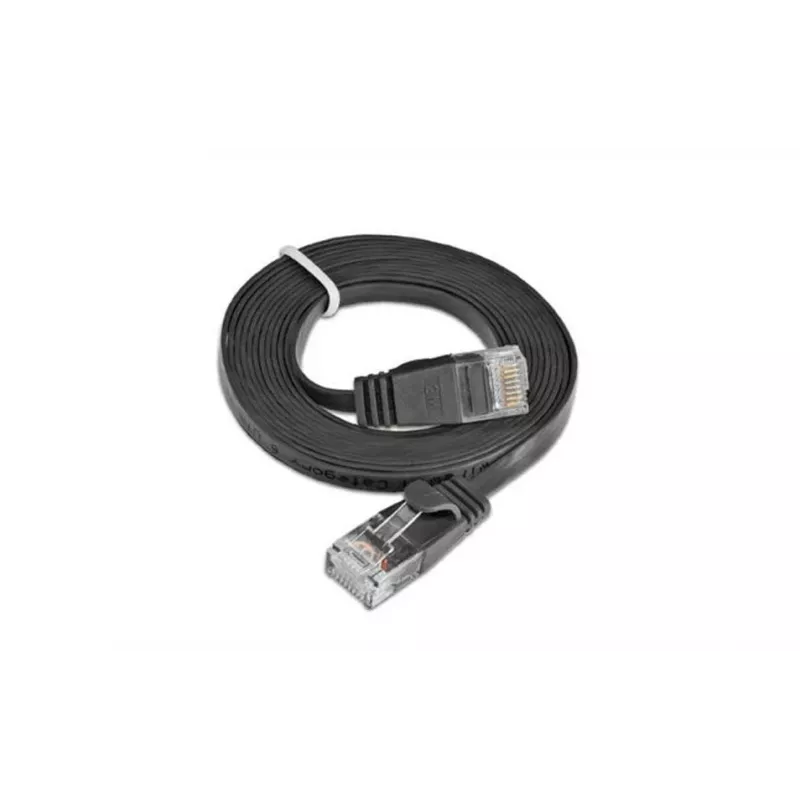 Wirewin Cat6 U/UTP slim ethernet patchkabel, 7,5 m, zwart PKW-SLIM-KAT6 7.5 SW