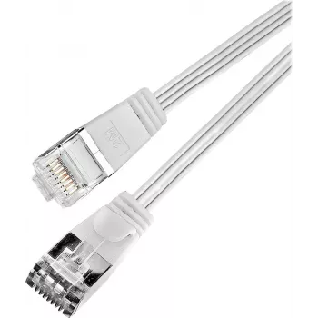 Wirewin Triotronik Cat6 U/FTP slim patchkabel 0,25 m grijs PKW-STP-SLIM-KAT6 0.25